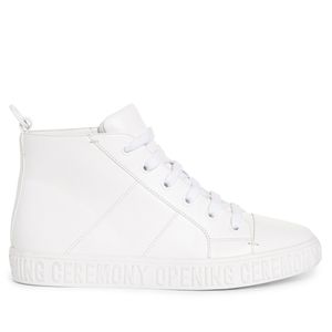 Opening Ceremony White Leather Sneakers